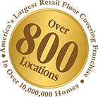 America's largest retail floor covering franchise | Over 800 locations