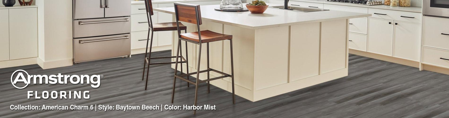 Armstrong Flooring | Style: Baytown Beech | Color: Harbor Mist