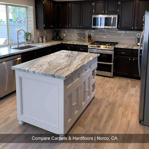 Kitchen remodel from Compare Carpets & Hardwoods, Norco, CA
