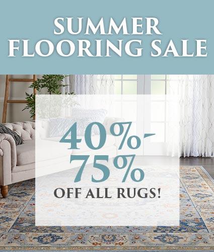 40%-75%OFF ALL RUGS!