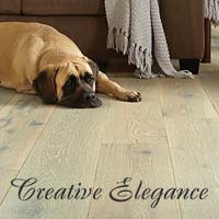 Stop by your local Floors To Go showroom today and explore all of the latest styles and colors of Creative Elegance hardwood flooring today!