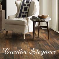 Stop by your local Floors To Go showroom today and explore all of the latest styles and colors of Creative Elegance laminate today!