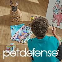 Petdefense hard surface flooring exclusively at Floors To Go